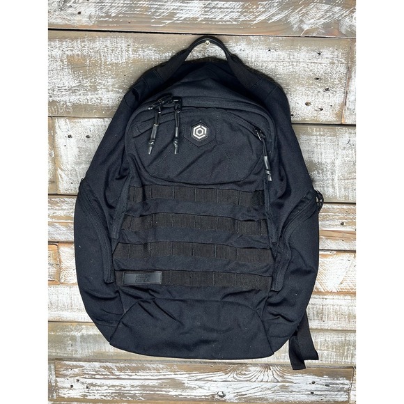 Mission Critical Handbags - Mission Critical‎ Black diaper bag/backpack